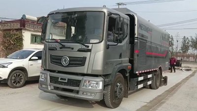 Barredora Vial Tipo Seco